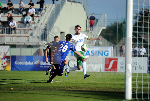 Soccer/Football - First Division (Triglav - Olimpija)