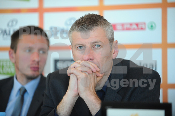 Press conference (League Telemach)