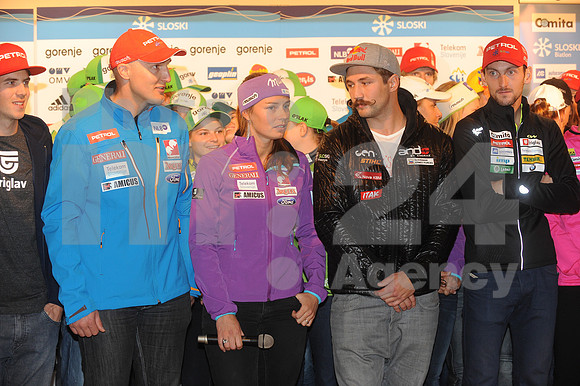 Zgornji Brnik, Press conference (Ski association of Slovenia - Season 2013 / 2014 team presentation)