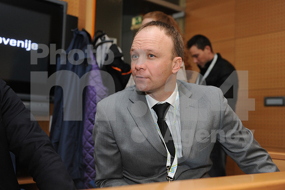 Ljubljana, Football association of Slovenia (Slovenian cup draw, video press conference and UEFA Euro 2016 qualifying draw)