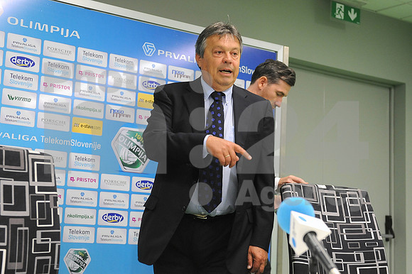Ljubljana, Coach presentation (NK Olimpija Ljubljana new coach - Milorad Kosanovic)