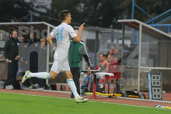 Nova Gorica, U-21 European Championship qualification match (Slovenia - Bulgaria)