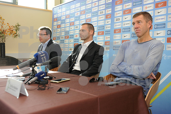Ljubljana, Press conference (Football association of Slovenia, NZS - End of FIFA World Cup qualifications)