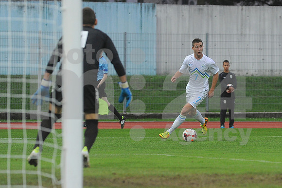 Nova Gorica, U-21 European Championship qualification match (Slovenia - Bulgaria)