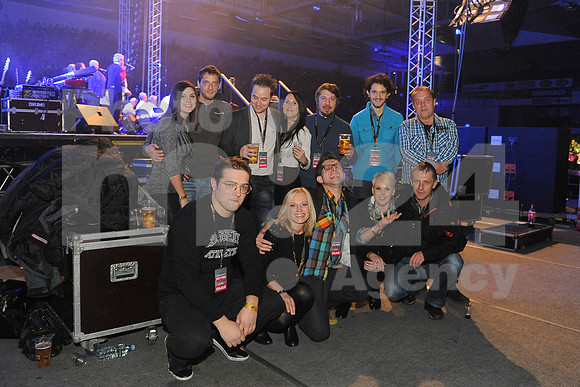 Ljubljana, Hala Tivoli, Concert (6. Rojstni dan Radia Aktual - Birthday of Radio Aktual - Novi Fosili)