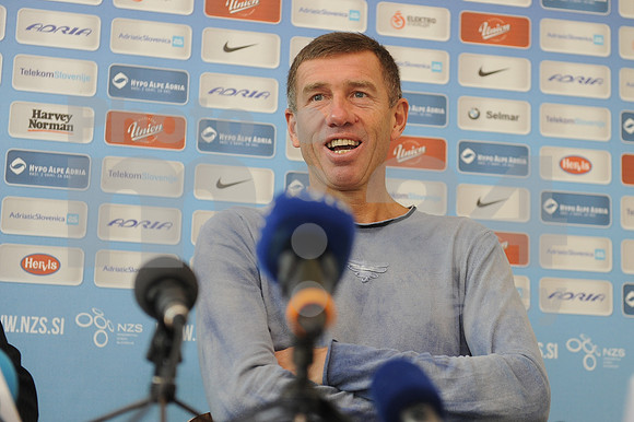 Ljubljana, Press conference (Football association of Slovenia, NZS - End of FIFA World Cup qualifications)