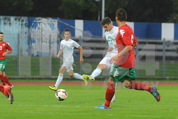 Nova Gorica, U-21 European Championship qualification match (Slovenia - Bulgaria)