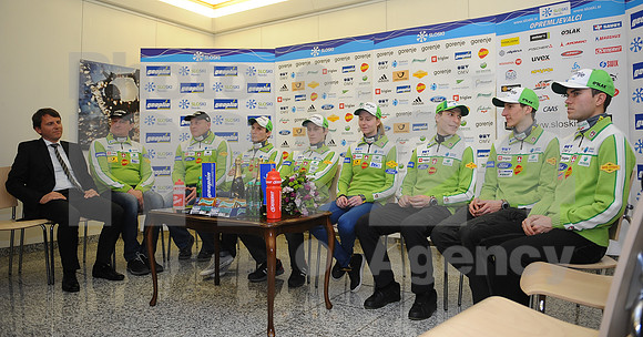 Press conference (National Nordic team)