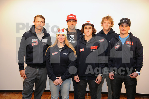 Zgornji Brnik, Press conference (Ski association of Slovenia - Season 2013 / 2014 team presentation)