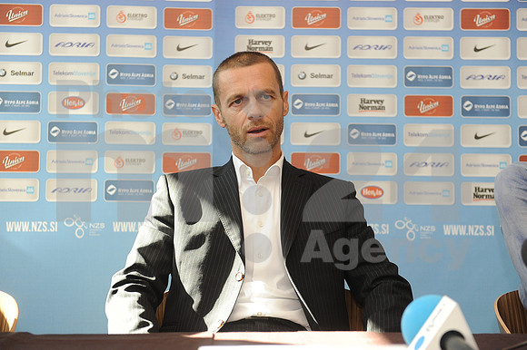 Ljubljana, Press conference (Football association of Slovenia, NZS - End of FIFA World Cup qualifications)