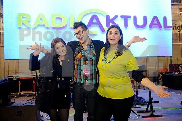 Ljubljana, Hala Tivoli, Concert (6. Rojstni dan Radia Aktual - Birthday of Radio Aktual - Novi Fosili)