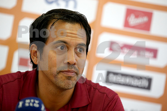 Pres Conference (Erik Spoelstra - coach of Miami Heat) 26-Aug-2016