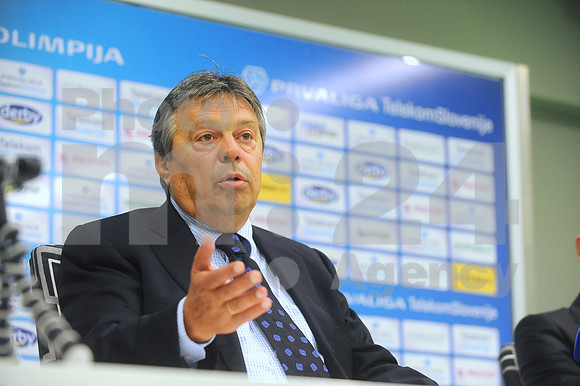 Ljubljana, Coach presentation (NK Olimpija Ljubljana new coach - Milorad Kosanovic)
