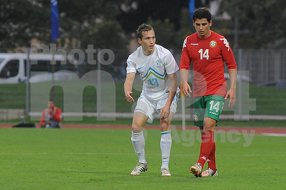 Nova Gorica, U-21 European Championship qualification match (Slovenia - Bulgaria)