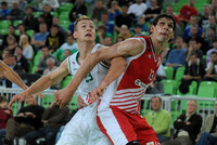 ABA League (Union Olimpija - Crvena Zvezda) 20-Oct-2013