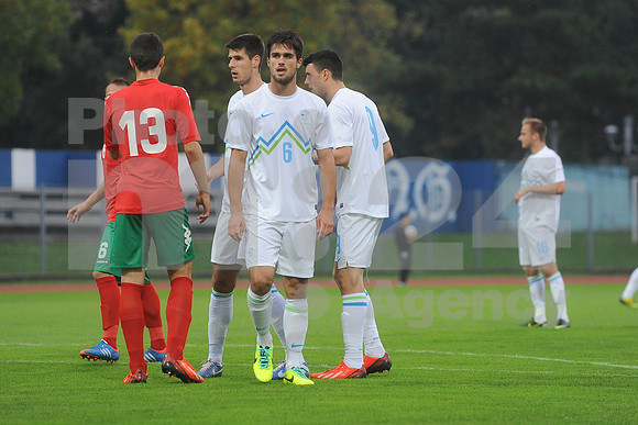 Nova Gorica, U-21 European Championship qualification match (Slovenia - Bulgaria)