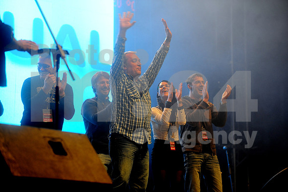 Ljubljana, Hala Tivoli, Concert (6. Rojstni dan Radia Aktual - Birthday of Radio Aktual - Novi Fosili)