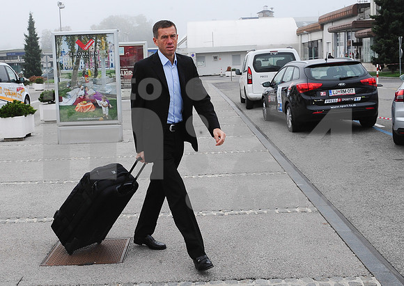 National team of Slovenia (Arrival to Switzerland)