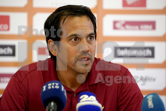 Pres Conference (Erik Spoelstra - coach of Miami Heat) 26-Aug-2016