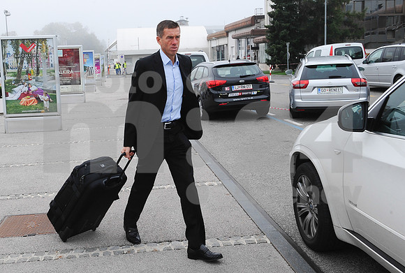 National team of Slovenia (Arrival to Switzerland)