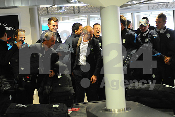 National team of Slovenia (Arrival to Switzerland)