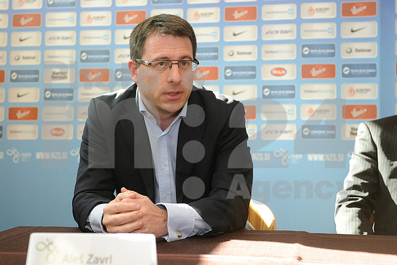 Ljubljana, Press conference (Football association of Slovenia, NZS - End of FIFA World Cup qualifications)