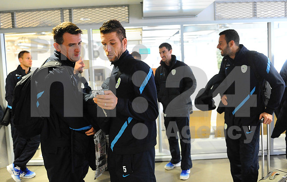 National team of Slovenia (Arrival to Switzerland)