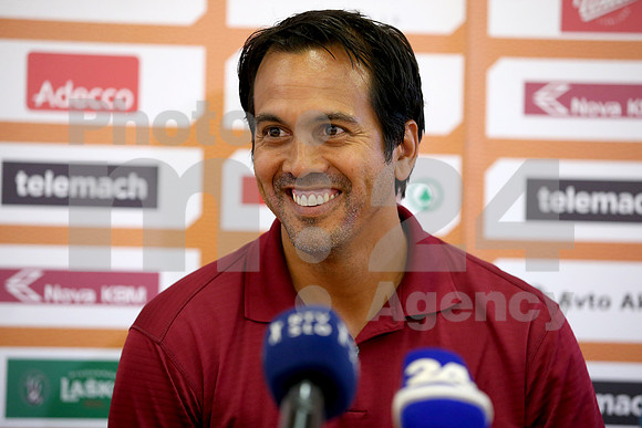 Pres Conference (Erik Spoelstra - coach of Miami Heat) 26-Aug-2016