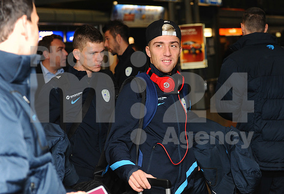 National team of Slovenia (Arrival to Switzerland)
