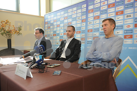 Ljubljana, Press conference (Football association of Slovenia, NZS - End of FIFA World Cup qualifications)