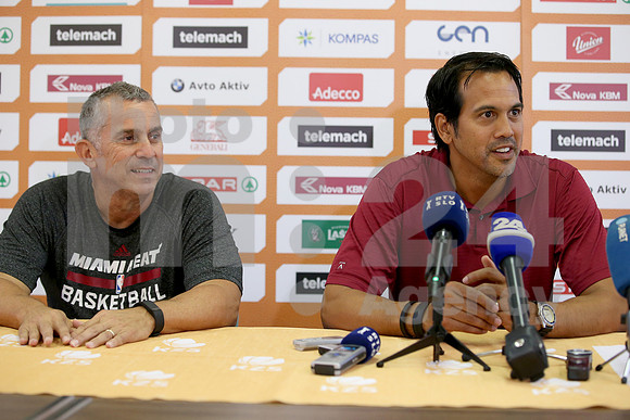 Pres Conference (Erik Spoelstra - coach of Miami Heat) 26-Aug-2016