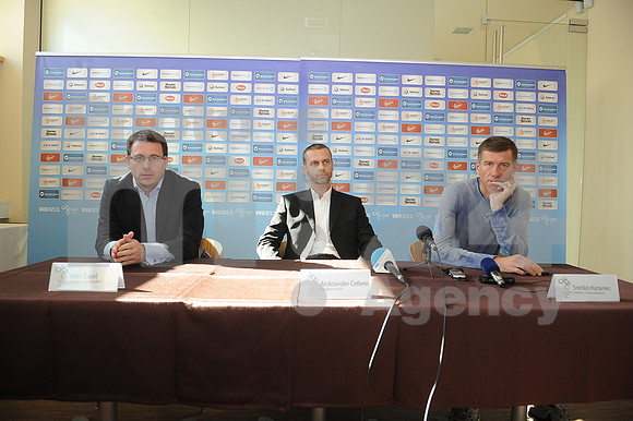 Ljubljana, Press conference (Football association of Slovenia, NZS - End of FIFA World Cup qualifications)