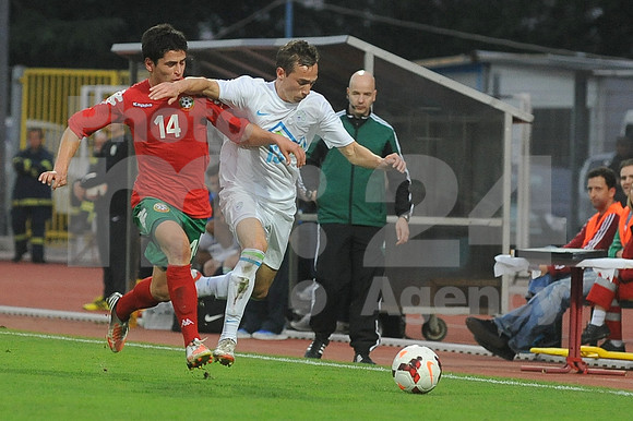 Nova Gorica, U-21 European Championship qualification match (Slovenia - Bulgaria)
