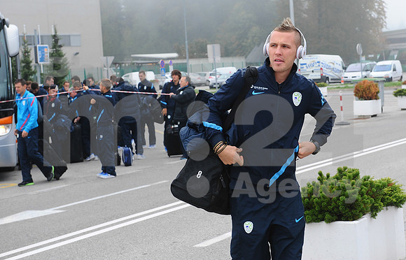 National team of Slovenia (Arrival to Switzerland)