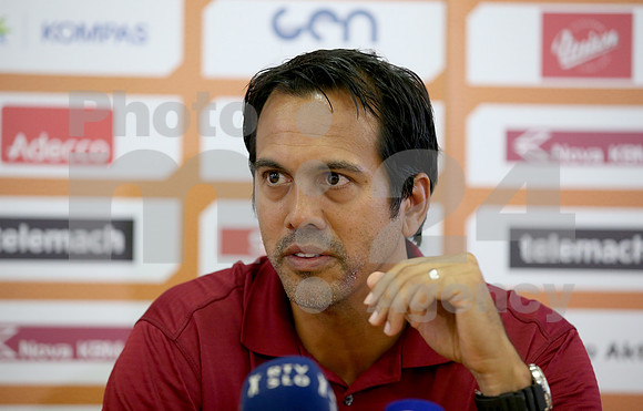 Pres Conference (Erik Spoelstra - coach of Miami Heat) 26-Aug-2016